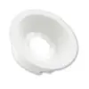 Spot fixe Rond affleurant conique Blanc pour ampoule LED GU10 - 013623RB